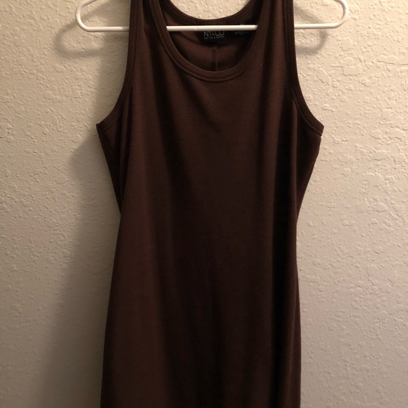 New York & Company Dresses & Skirts - NY&Co brown sleeveless dress